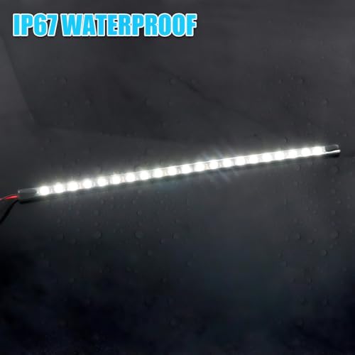 Under Hood LED Light Kit, Waterproof 12V Car LED Lights Bars Car Hood Work Inspection Lights Underhood Work Light Kit with Automatic On/Off -Universal Fits Any Vehicle - size: 36cm/14.17inch