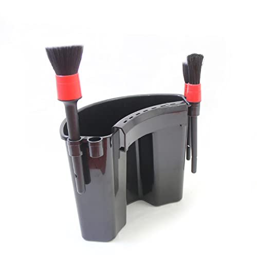 Car Detailing Bucket Organizer - Portable Auto Wash Tool Hanger, Black