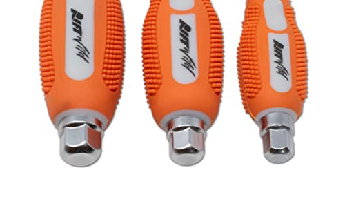 JIS Driver and Bits 7pc Set #1#2#3 Screwdrivers #2#3 Short/Long 1/4 Bits