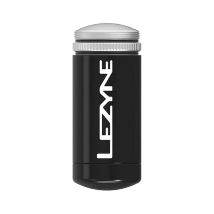 LEZYNE Tubeless Bike Tire Repair Kit - Road, Mountain & Gravel Bicycle Puncture Tool Set - Portable Compact Aluminum Storage Container/Handle with Stainless Steel Reamer & 5 Extra-Tacky Plugs