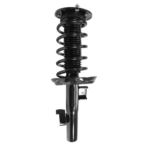 Detroit Axle - 2 Front Struts for 2011-2019 Volvo S60, 2015-2019 V60, Quick Complete Struts with Coil Spring Assembly 2012 2013 2014 2015 2016 2017 2018 Replacement Suspension Shock - size: 11867_11868/Pair