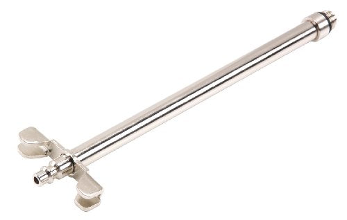 OTC 5603 Compression Tester - Deep Well Connector; Use with OTC or Other Compression Testers When Extended Reach is Needed; 8" Long, 14mm Thread for Both Flat and Tapered Seat Plugs
