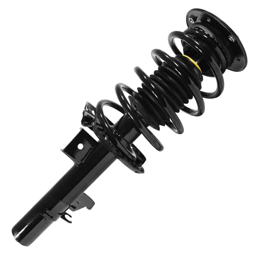 Detroit Axle - 2 Front Struts for 2007-2016 Volvo S80 2008-2016 V70 XC70, 2009 2010 2011 2012 2013 2014 2015 Struts with Coil Spring Assembly Replacement Suspension - size: 11493_11494/Pair