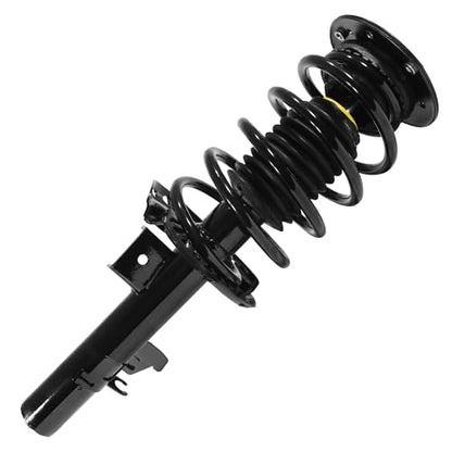 Detroit Axle - 2 Front Struts for 2007-2016 Volvo S80 2008-2016 V70 XC70, 2009 2010 2011 2012 2013 2014 2015 Struts with Coil Spring Assembly Replacement Suspension - size: 11493_11494/Pair