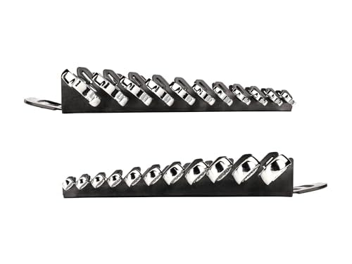 TEKTON Combination Wrench Set, 11-Piece (1/4-3/4 in.) - Holder | WCB91101 - size: 11-pc. (1/4-3/4 in.), style: Holder