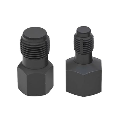 2PCS Oxygen Sensor Thread Chasers M18 x 1.5mm and M12 x 1.25mm thread chasers with 3/8” drive to clean and repair damaged threads