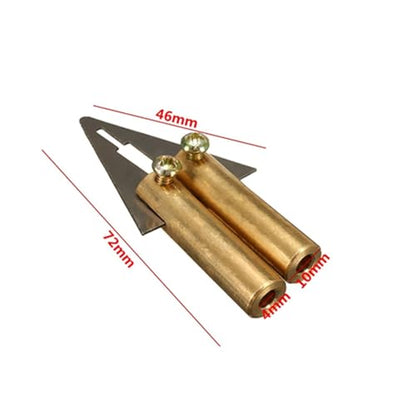 1pc Steel Head Spatula Plastic Compatible with Stapler Car Bumper Compatible with Fender Fairing Welder Repair Straight Diagonal Cutter Soldering Tool