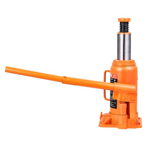 VEVOR Hydraulic Bottle Jack, 12 Ton/24000 lbs All Welded Car Hydraulic Jack, Features 7.5-14 in Lifting Range & 3-Section Long Handle, for Pickup Truck, Truck, RV, Auto Repair Industrial Engineering - style: 12T