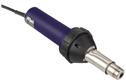 Weldy 1600W Hot Blast Torch Overlap Air Welding Gun Welder Pistol Tool Hot Air Gun(120 Voltage and flat nozzle) - style: 120 Voltage and flat nozzle
