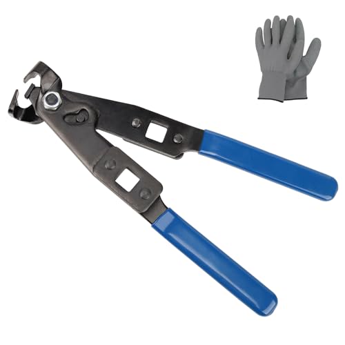 ReluxGo CV Axle Boot Clamp Pliers Tool with a 1/2" Torque Wrench for Ear-Type Clamp Crimping or Removal on VW, Audi, BMW, Mercedes, Honda, Mazda Vehicles - size: CV Boot Clamp Pliers