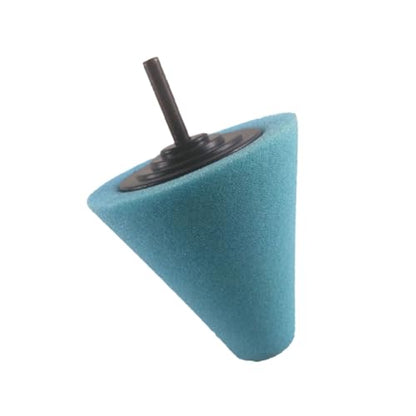 SHERCHPRY 3pcs Cone Shaped Car Wheel Hub Cleaning Pad Sponge Car Wash Tool for Automotive Polishing and Buffing Pad