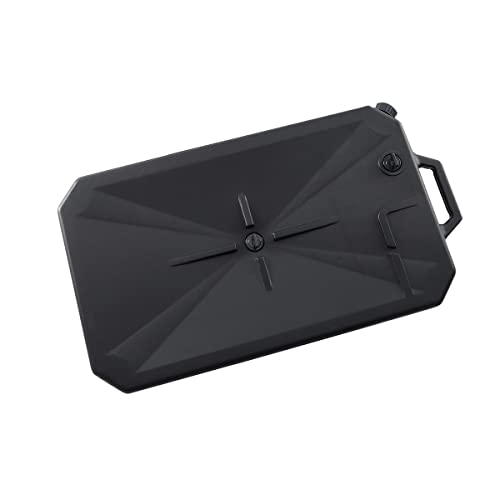 SLMOTO Motorcycle Low Profile Oil Drain Pan w/Spout Fit for Harley Davidson Street 750 XG750 84+ Road KingFLHR Electra Glide FLH Street Glide FLHX Road Glide FLTR,FLTRX Special CVO Ultra Limited - size: Black