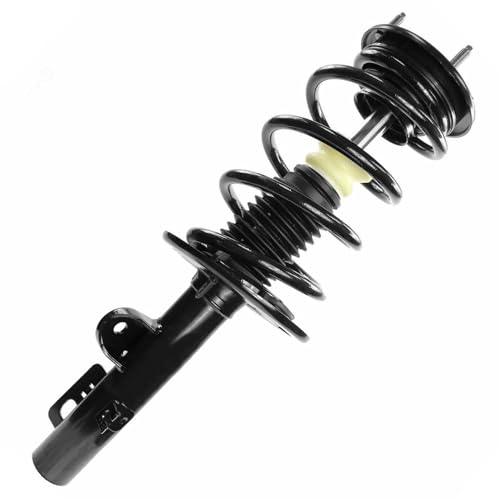 Detroit Axle - Front Struts Rear Shock Absorbers for Ford 2009 Flex, 2 Complete Struts with Coil Spring 2 Shock Absorbers Assembly Replacement Suspension Kit - size: 4AQ54135/Shock Kit
