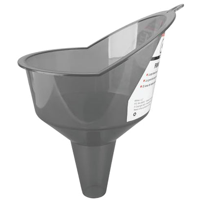 Performance Tool W4057 Clear View Easy-Fill Funnel - 1 Quart, Oversized Spout for Quick and Clean Fills - size: 2 Pints, style: Clear View Easy-Fill Funnel