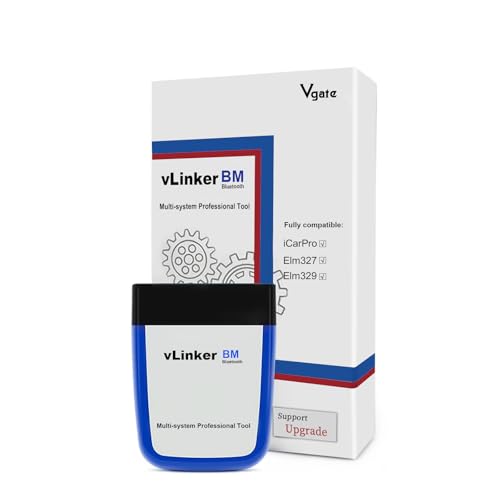 Vgate vLinker BM3.0 Bluetooth OBD2 Scanner Diagnostic Tool for Bimmercode | Code Reader OBD Adapter BMW Android Windows - size: BM3.0-Android & Windows