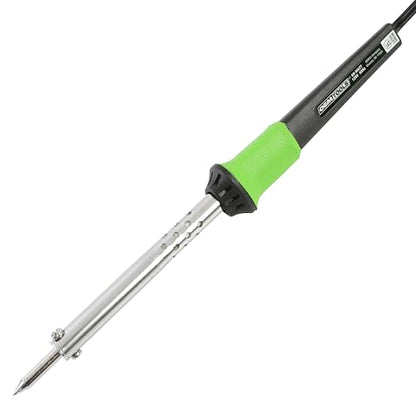 OEMTOOLS 24761 60 Watt Soldering Iron with Metal Stand, Green and Black, Automotive Solder Iron with Pencil Tip Soldering Iron Attachment - style: 60 Watt