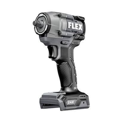 FLEX 24V Brushless Cordless 3/8-Inch 450 Ft-Lbs Torque Compact Impact Wrench Tool Only, Battery and Charger Not Included - FX1431A-Z - size: 450 Ft-Lbs, style: 3/8-Inch Tool Only