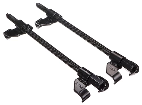 Spring Set 2 270 mm, 2 Pieces Car Spring Compressor, Mounting Tensioner Tool, Tuning, Lowering Suspension Struts and Shock Absorbers, Suspension Spring, Span Spring Tensioner for Universal Cars