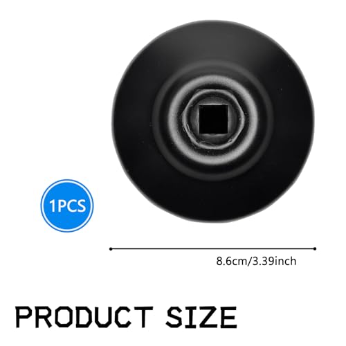 Oil Filter Removal Tool for BMW Oil Filter Wrench 86mm 16 Flutes Oil Filter Plug Tool Socket Set Compatible with BMW and Volvo 86.4mm Cartridge Style Filter Housing Caps to Change Oil