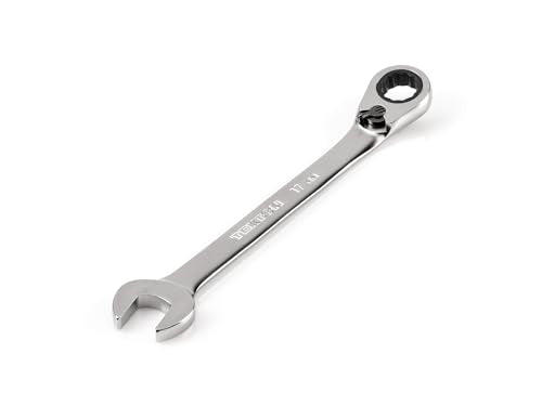 TEKTON 17 mm Reversible 12-Point Ratcheting Combination Wrench | WRC23417 - size: 17 mm, style: Metric