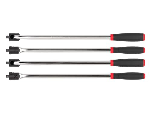 TEKTON 3/8 Inch Drive x 18 Inch Comfort Grip Breaker Bar | SBH01118 - size: 3/8 Inch Drive x 18 Inch