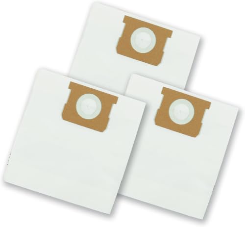 Shop-Vac 9066233 Disposable Filter Bags, Fits 10-14 Gallon Vacs, For Dry Pick-Up Only, Non-Hazardous Materials, 3 count (Pack of 5) - size: 10-14 Gallon (Pack of 5)