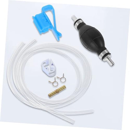 1set Manual Hand Siphon Pump for Gas and Oil Use Fuel Transfer Hose Kit for Cars Boats and Motorcycles Prevents Backflow and Ensures Smooth Extraction