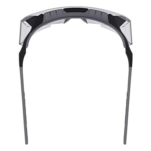 Ergodyne Skullerz OSMIN OTG Safety Glasses, Anti Fog, Over the Glasses Anti Scratch Protective Eyewear - color: Clear Lens