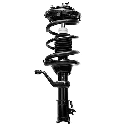 Detroit Axle - 2 Front Struts for 2002-2006 Honda CR-V Complete Struts with Coil Spring 2003 2004 2005 Replacement Quick Install Ready Strut Shock Assembly - size: 172143_172144/PAIR