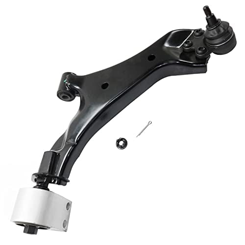 Detroit Axle - Front 8pc Suspension Kit for 2010-2017 Chevrolet Equinox GMC Terrain 2.4L, 2 Control Arms 4 Inner Outer Tie Rods 2 Boots 2011 2012 2013 2014 2015 2016 Replacement - size: 8CS48204/8PC