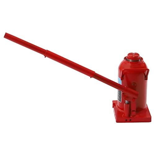 Hydraulic Bottle Portable Jack 30 Ton Capacity Red to Lifting Cars Trucks Suvs Farm Vehicles Heavy-Duty Machinery (30 Ton)