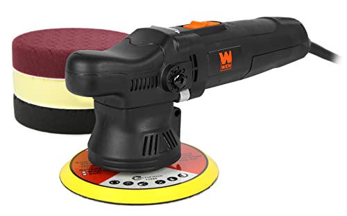 WEN Dual Action Polisher, 6-Inch Professional Grade, 5.5-Amp with 9mm Throw (AA6095) - size: Corded 6-Inch