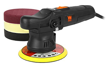 WEN Dual Action Polisher, 6-Inch Professional Grade, 5.5-Amp with 9mm Throw (AA6095) - size: Corded 6-Inch
