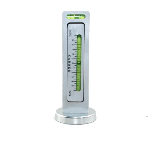 Universal Magnetic Gauge Tool for Automotive Repair - Adjustable Camber Castor Strut Wheel Alignment Tool for Car, Truck, RV, and Tire Repair
