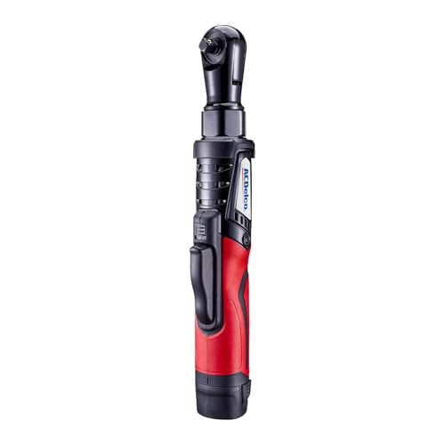 ACDelco ARW1210-3P G12 Series 12V Cordless Li-ion 3/8” 65 ft-lbs. Brushless Ratchet Wrench Tool Kit