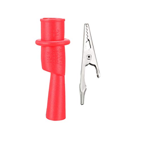 uxcell Test Leads, Digital Multimeter Probes Tester Electric Test Probe with Alligator Clips 10A 1000V 4-in-1 Set