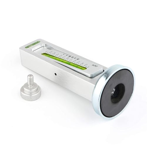 Wheel Alignment Gauge Tool, Magnetic Camber Caster Angle Measuring Tool for Tire and Suspension Adjustment