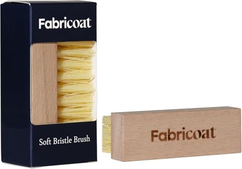 Fabricoat Soft Bristle Brush – Cleaning Brush – Hand Brush – Deep Cleans and Easily Lifts Dirt from Fabric and Upholstery - style: Soft Bristle Brush