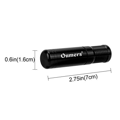 Oumers Tubeless Bike Tire Repair Tool Kit, Bike Tire Punctures with 5PCS Bacon Strips Plus Insertion Tool Tire Repair Fork Reamer - color: 5-black