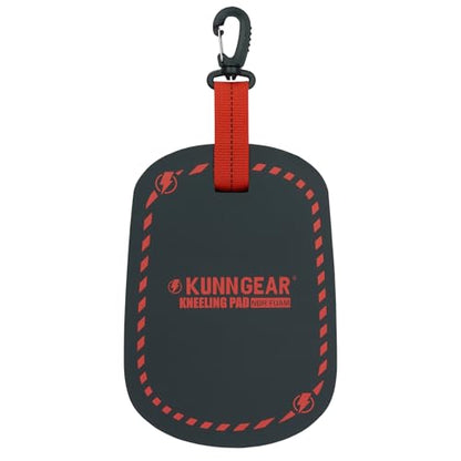 KUNN Small Kneeling Pad 9"X6.5"X1" Mini Foam Kneeing Pad with 360°Hook Heavy-Duty NBR Foam Portable Knee Mat for Working on Floors for Gardeners Plumbers Mechanics Electricians