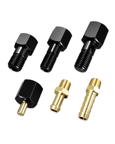 Fuel System Test Fitting Adapter Kit Fit for 5.9L Cummins Diesel 9011 9012 9013 9014, High Pressure Leak Detection Tool Set