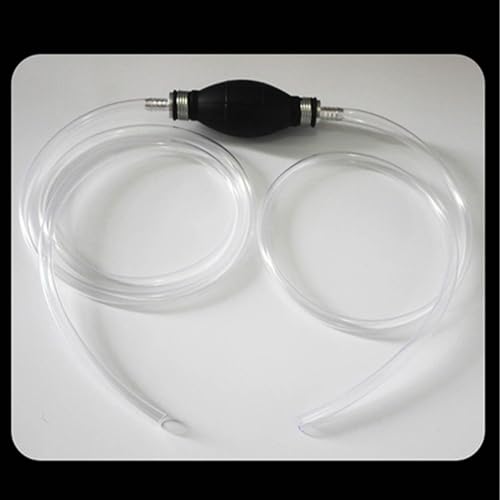 Manual Fuel Transfer Pump with 15mm Hose - Fast Gas Siphon for Cars, Boats & Tanks - Portable Hand Pump Kit