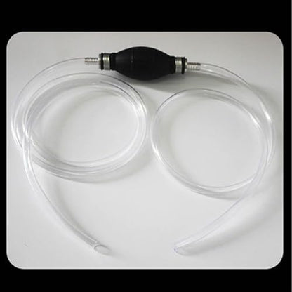 Manual Fuel Transfer Pump with 15mm Hose - Fast Gas Siphon for Cars, Boats & Tanks - Portable Hand Pump Kit