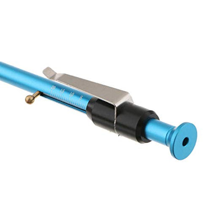2 in 1 Brake Pad Thickness Gauge Tire Tread Depth Indicator Measuring Pen