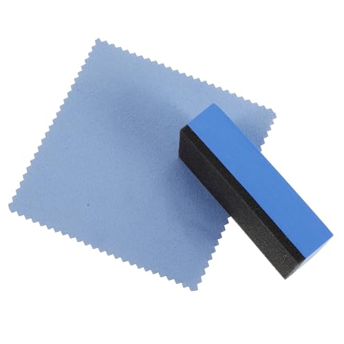 Alipis 1 Set Tire Applicator Sponge Dressing Cloth Kit Car Detailing Tool for Easy Application Versatile Use Durable Buffing Pads for Tire Shine and Waxing