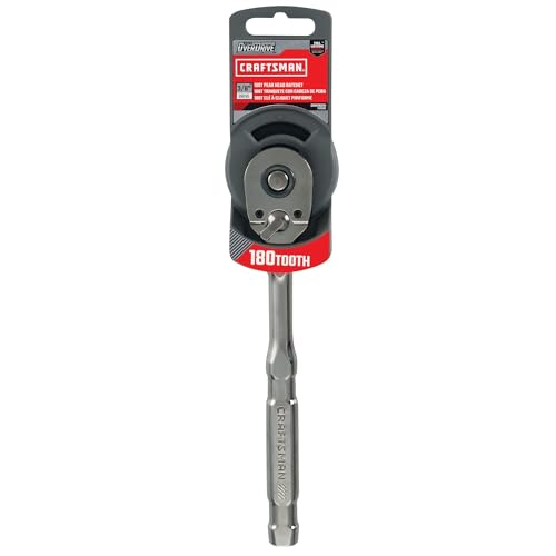 CRAFTSMAN OVERDRIVE 3/8" Drive 180T Pear Head Ratchet (CMMT82111) - style: 3/8" Drive