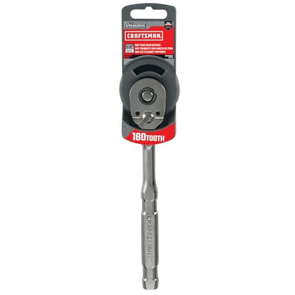 CRAFTSMAN OVERDRIVE 3/8" Drive 180T Pear Head Ratchet (CMMT82111) - style: 3/8" Drive