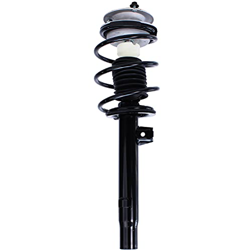 Detroit Axle - Front Struts for BMW 320i 323Ci 323i 325Ci 325i 328Ci 328i 330Ci 330i, 2 Struts w/Coil Spring Assembly Ready Struts Shocks Replacement Suspension [Models without Sport Suspension] - size: 171581_171582/PAIR