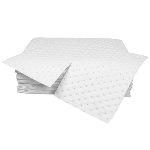 30 PCS Spill Absorbent Pads, 15" x 20" Reusable Heavy Weight Oil-Only Absorbing Mat, High Absorbency Oil Spill Mat Mantenance Pad for Protecting Garage Basement, Car Accessories
