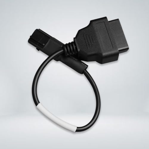 OBD2 Adapter Cable 3824-26 for KUBOTA Vehicles 4 Pin OBD2 16Pin to OBD1 4Pin OBDII Car Diagnostic Connector Compatible with OBD II Diagnostic Scanner